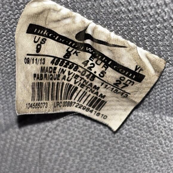 NIKE AIR FORCE 1 Low Tech Challenge Grey Magenta Shoes 488298-045 Mens Size 9 - Picture 6 of 13